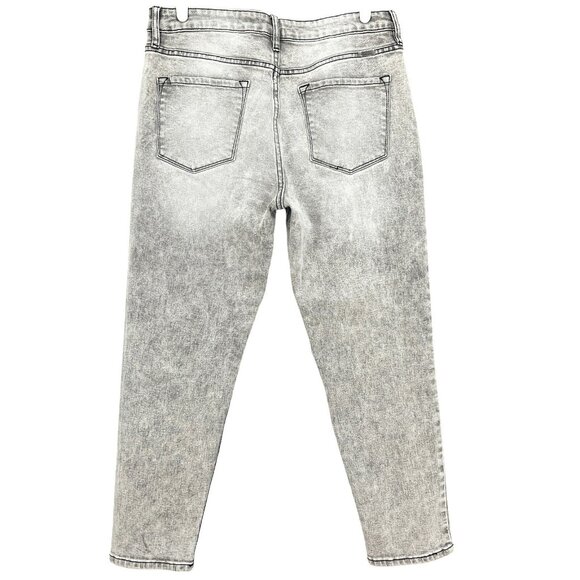 Kancan Women's Denim Jeans Size 30 Regular Fit High Rise Ankle Stretch Grey NWOT - Picture 2 of 12